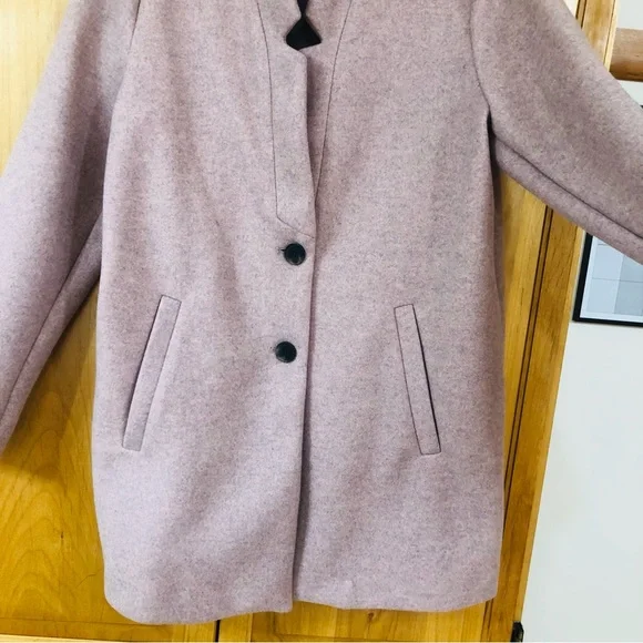 COPY - Old Navy Pink Pea Coat Classic Wool-Blend - Picture 3 of 4